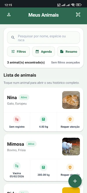 VetTrack Screenshot 2