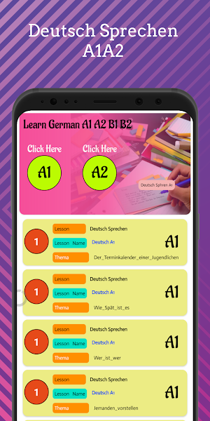 Deutsch Sprechen A1A2 Screenshot 0