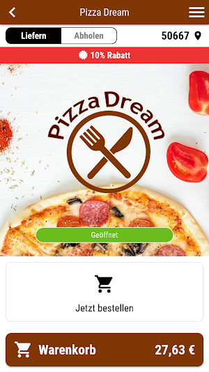Pizza Dream Deluxe Screenshot 0