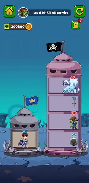 Merge Wars Hero Defense Screenshot 1