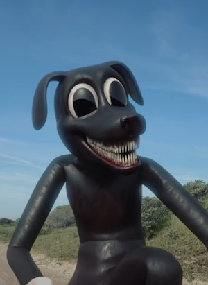Cartoon Dog Scary Wallpaper 4K Screenshot 1