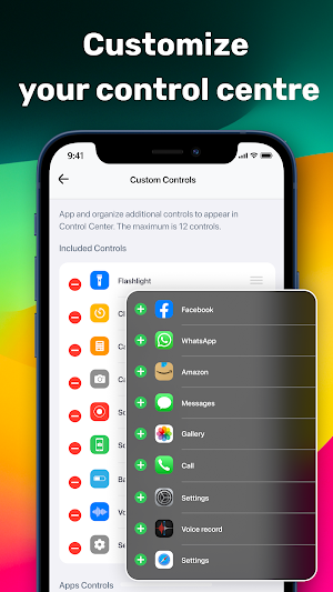 Simple Control Center Screenshot 2