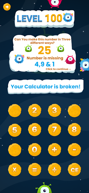 Broken Calculator Screenshot 2