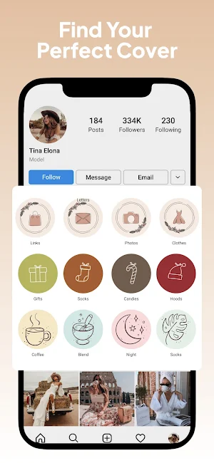 Story & Highlight Cover Maker Screenshot 1