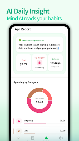 Mindful Budget: Expense & Mood Screenshot 3