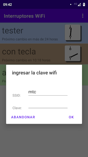 Interruptores WiFi Screenshot 1