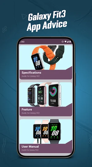 Galaxy Fit3 App Advice Screenshot 1
