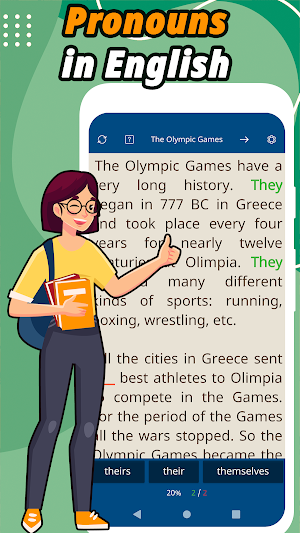 Pronouns in English: Learn app Screenshot 0