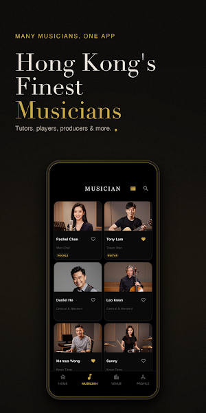 Musiciapp: Musicians & Venues Screenshot 1