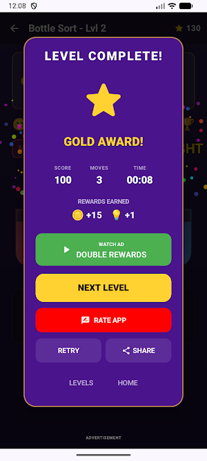 Bottle match & Card pairing Screenshot 2
