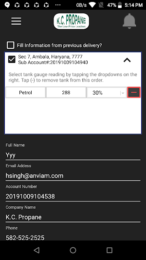 KC PROPANE Screenshot 3