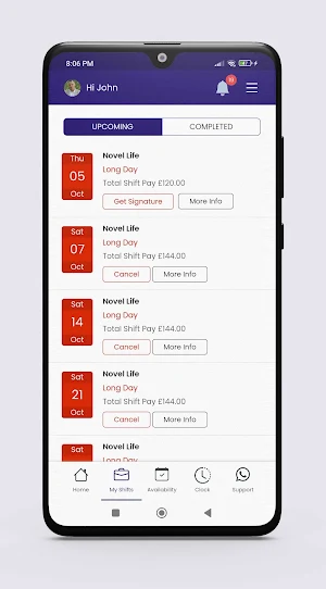 JAAN Services Screenshot 2