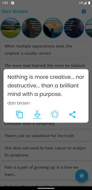 Dan Brown Quotes and Sayings Screenshot 2