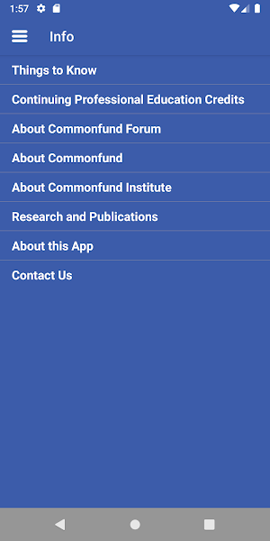 Commonfund Events Screenshot 3