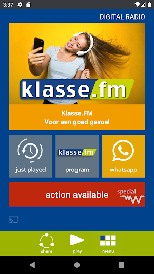 Klasse.FM Screenshot 1