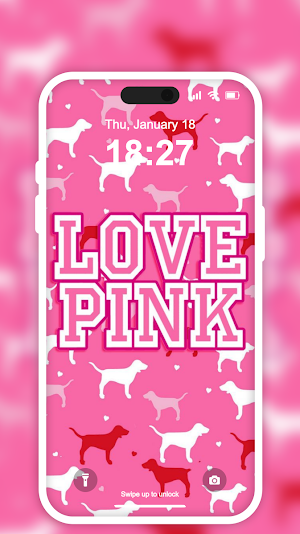 Pink Aesthetic Wallpaper HD Screenshot 0