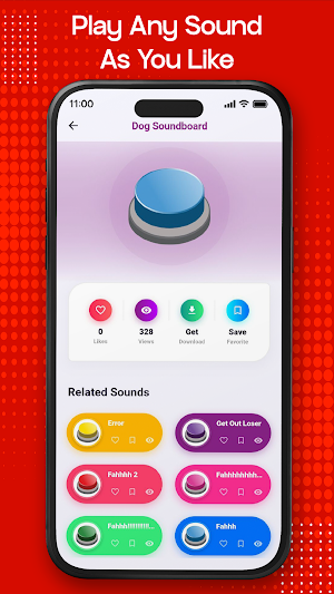 Sound Button Space: Soundboard Screenshot 2