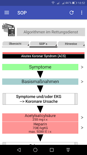 Notfallsanitäter - SOP Screenshot 3