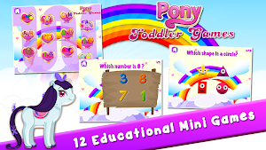 Pony Games for Toddlers Screenshot 0