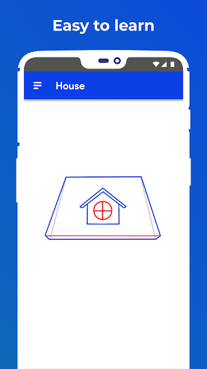 How To Draw Beautiful House: Step By Step Drawing Screenshot 3