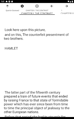 Book, Quentin Durward Screenshot 3