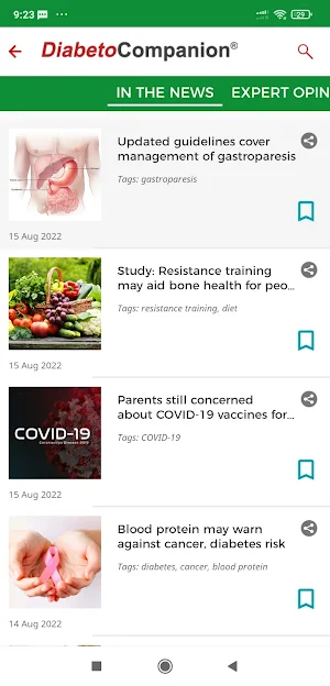 DiabetoCompanion Screenshot 2