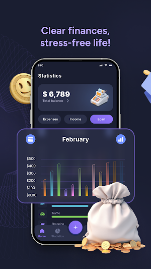 Personal Budget & Loan Tracker Screenshot 2