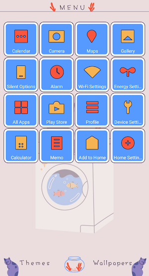 Summer Laundry Theme +HOME Screenshot 1