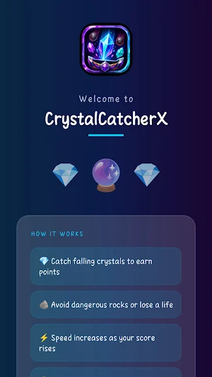 CrystalCatcherX Screenshot 1