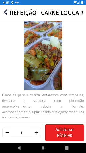 Sabor da Ju Congelados Screenshot 1