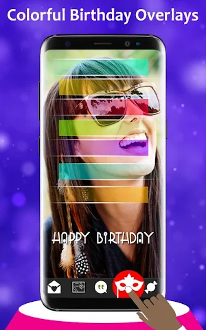 Birthday Greeting Cards Maker: Create photo frames Screenshot 3