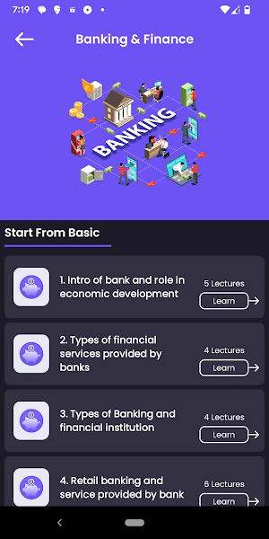 FinSavvy Banking and Finance Screenshot 1