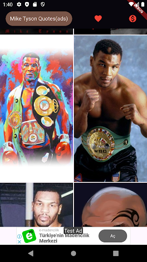 Mike Tyson Wallpapers Screenshot 1