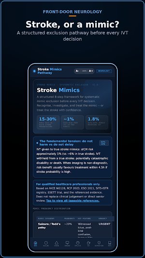 Stroke Mimics Screenshot 1
