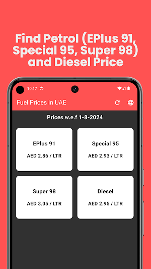 Petrol Price Dubai - UAE Today Screenshot 1