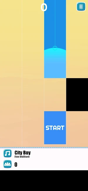 Finn Wolfhard Music Tiles Game Screenshot 1
