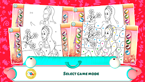 Pretty Princess Coloring Book Screenshot 1