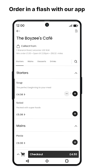 The Boyzee's Cafe Screenshot 0