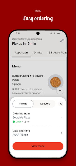 Georgio's Pizza Screenshot 2