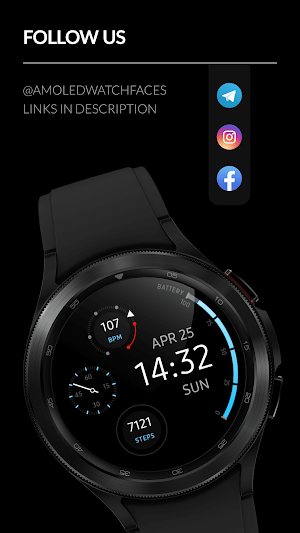 Awf  n-Digital - watch face Screenshot 2
