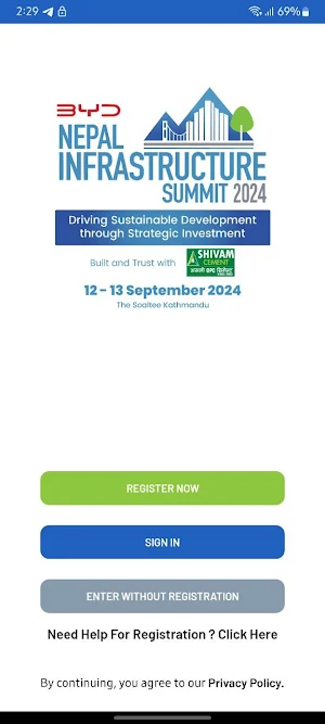 Nepal Infrastructure Summit 24 Screenshot 0