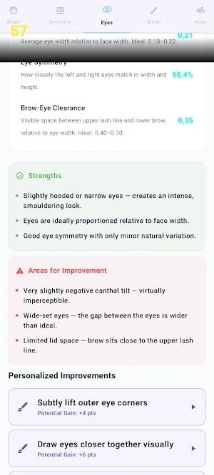 FaceScan: Face & Symmetry Screenshot 3