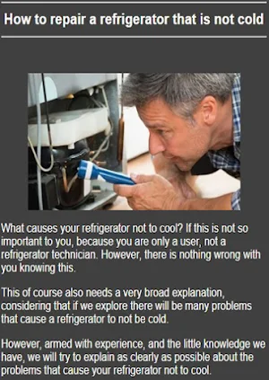 Learning Refrigerator Repair Screenshot 2