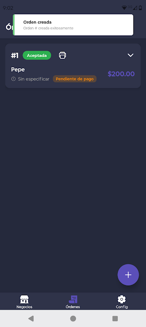ordenApp Screenshot 3
