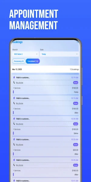 SmartSalon Owner Screenshot 3