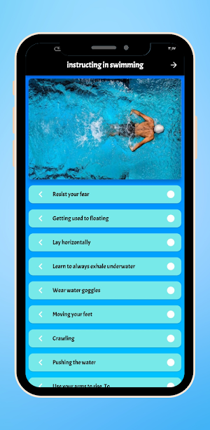 instructing in swimming Screenshot 0