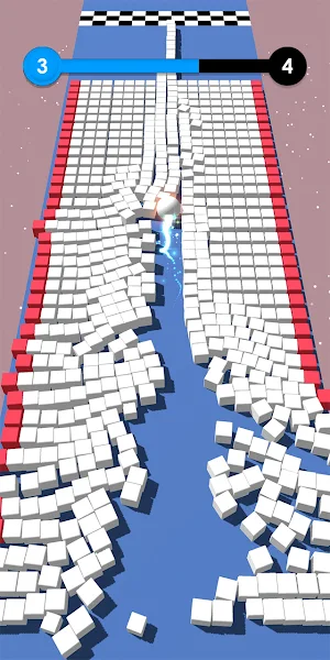 Color bump 3d Color ball push, Ball bump 3d Screenshot 1
