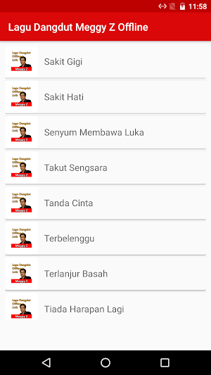 Lagu Dangdut Meggy Z Offline + Lirik Screenshot 3
