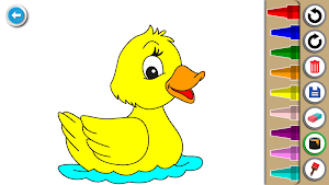 Kids Coloring Book : Cute Animals Coloring Pages Screenshot 3
