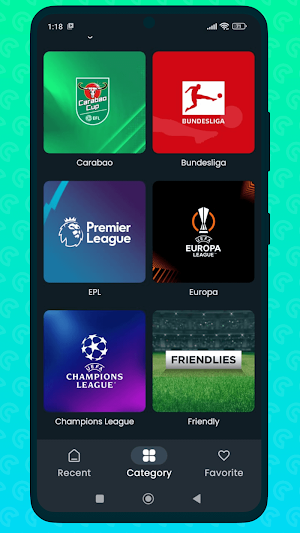 Live Football TV Streaming HD Screenshot 1